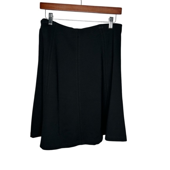 New Roz & Ali Dressbarn Women’s A Line Skirt Black Size Medium Career BNWT - Picture 3 of 4